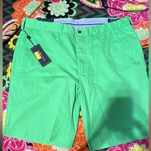 Men’s Ralph Lauren classic fit shorts. Size 38. Green. New with tags